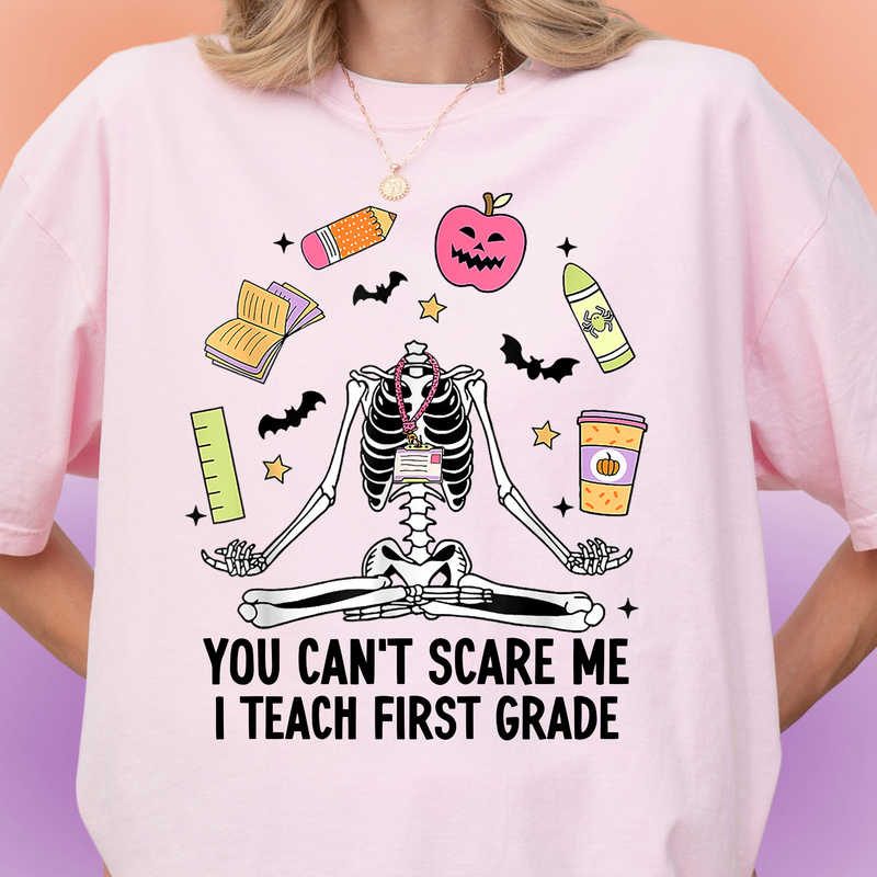 Can't Scare First Grade Tee