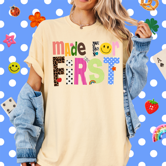 Patterned Made For First Tee