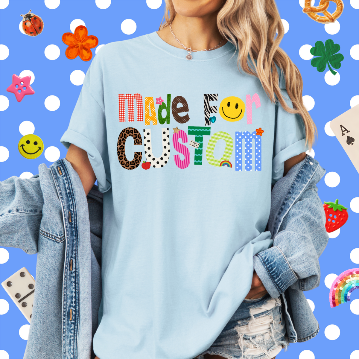 CUSTOM Patterned Tee