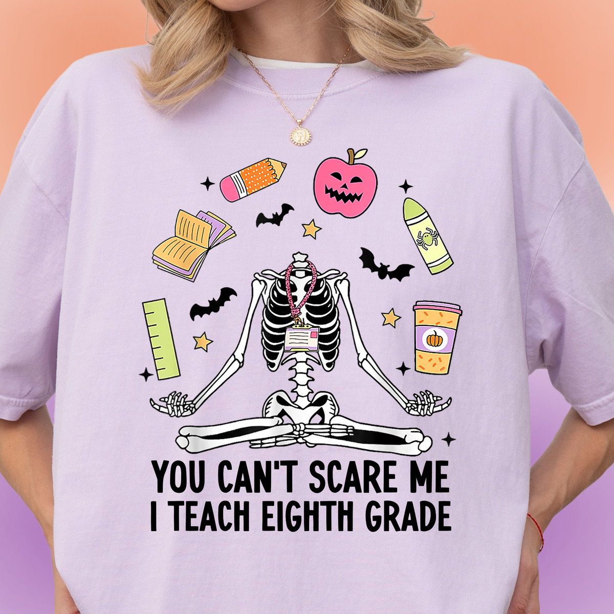 Can't Scare Eighth Grade Tee