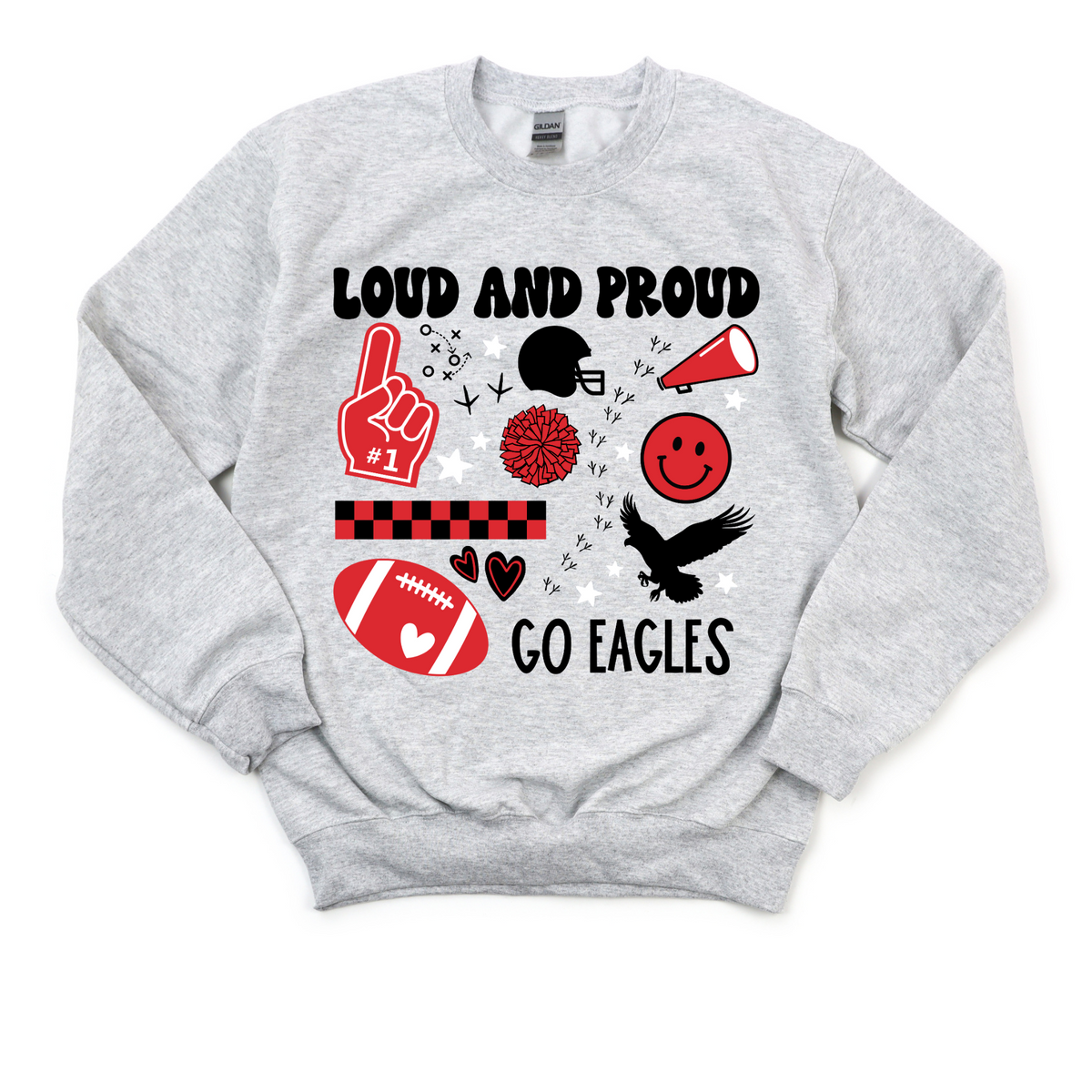 Eagle Loud+Proud Crewneck Sweatshirt