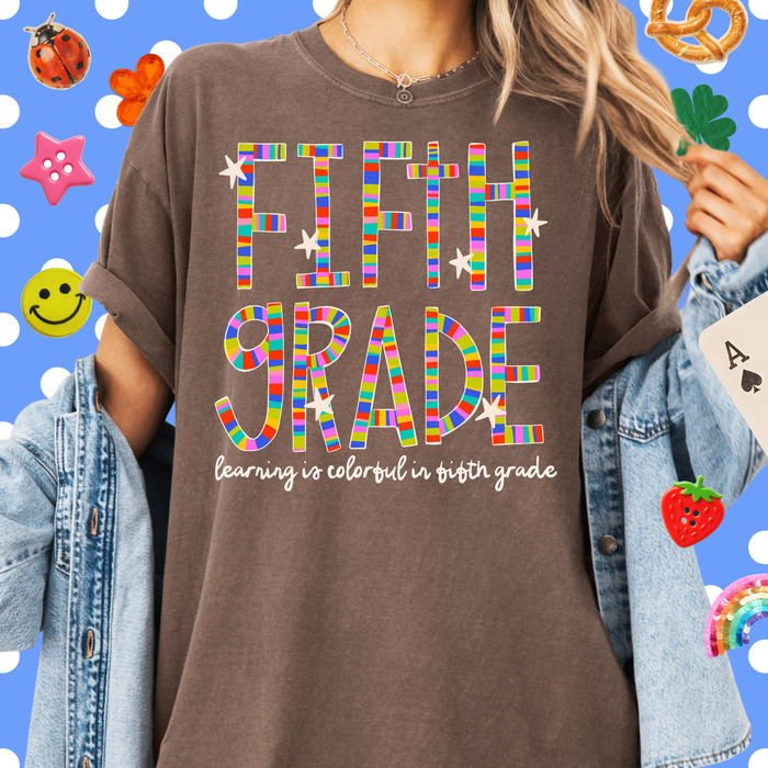 Colorful in Fifth Grade Tee