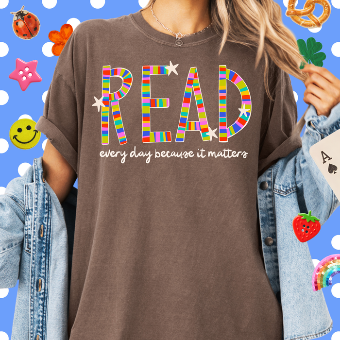 Read Every Day Tee