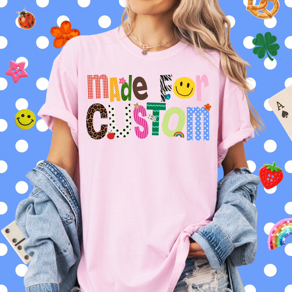 CUSTOM Patterned Tee