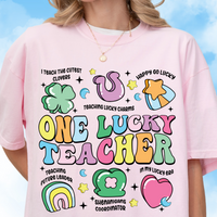 One Lucky Teacher Tee