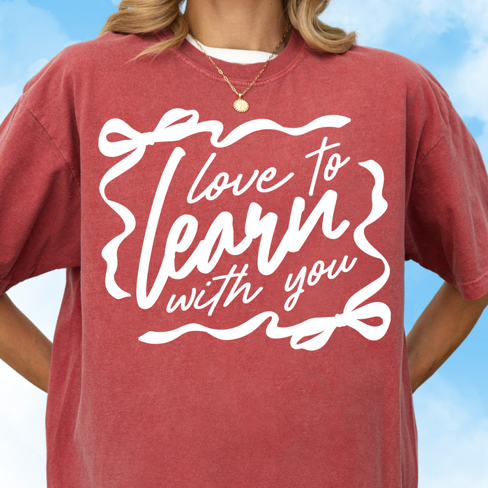 Love to Learn tee