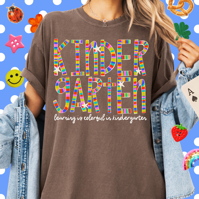 Colorful in Kindergarten Tee