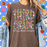 Colorful in Third Grade Tee