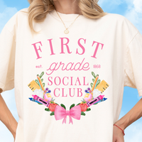 First Grade Social Club Tee