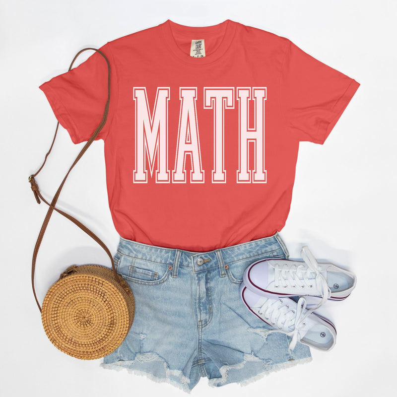 Math Varsity Tee