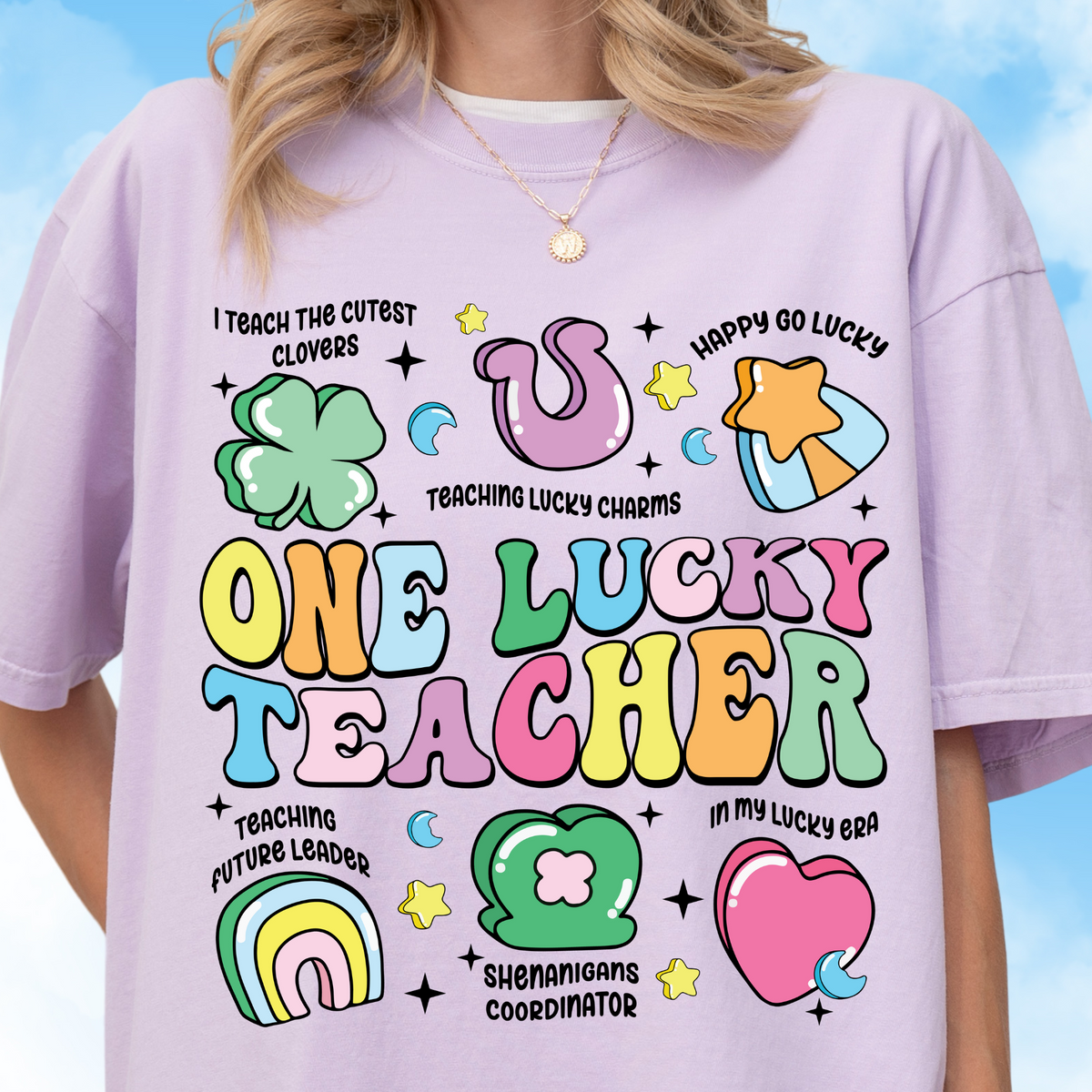 One Lucky Teacher Tee