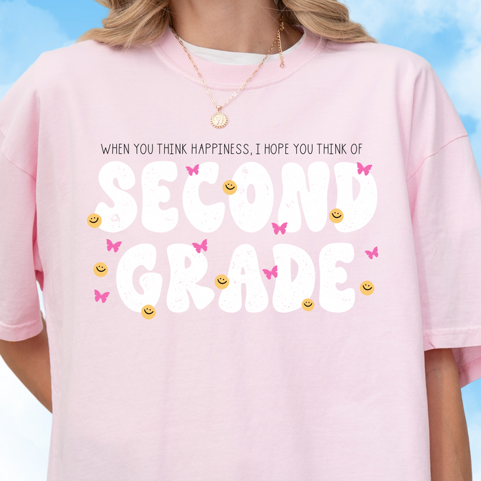 Think Second Grade Tee