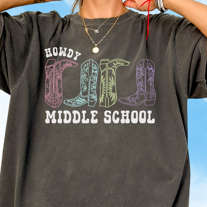 Howdy Middle School Tee