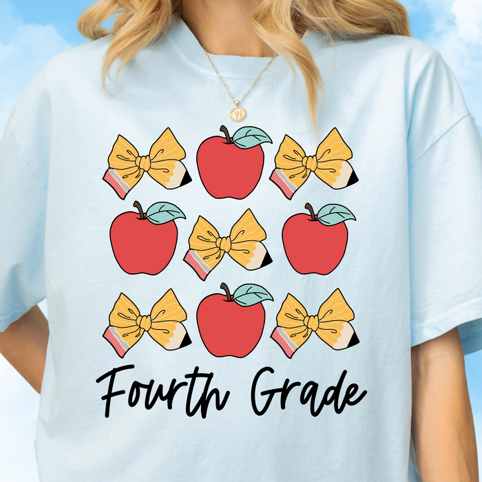Fourth Grade Apples + Bows