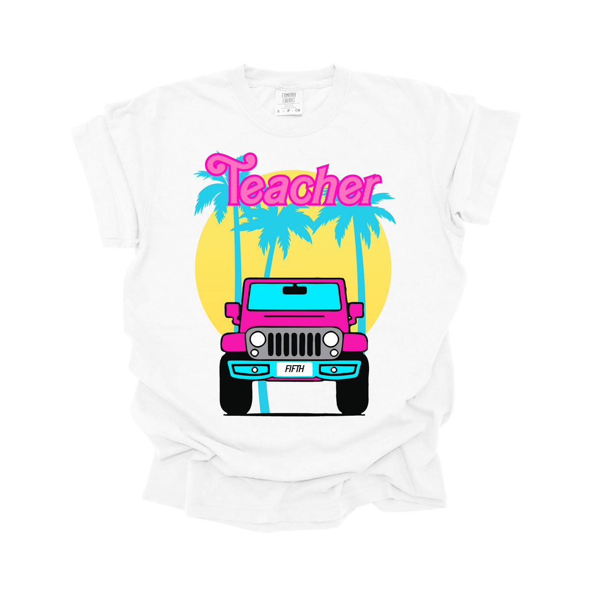 Malibu Fifth Grade Jeep Tee