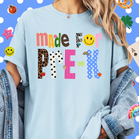Patterned Made for Pre K Tee