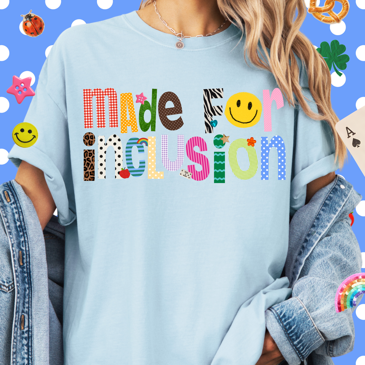 Patterned Made for Inclusion Tee