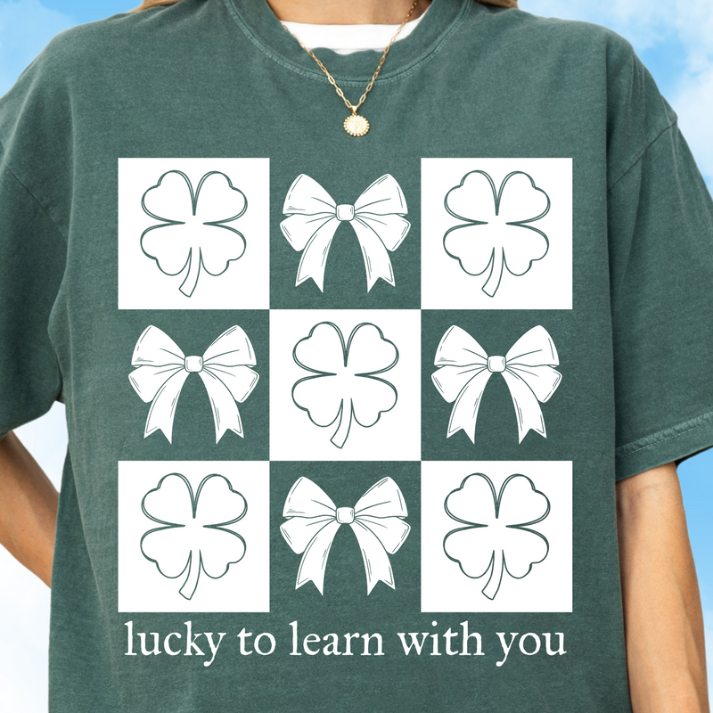 Lucky to Learn Tee