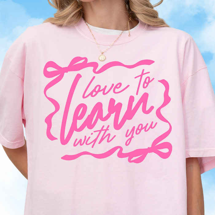 Love to Learn tee