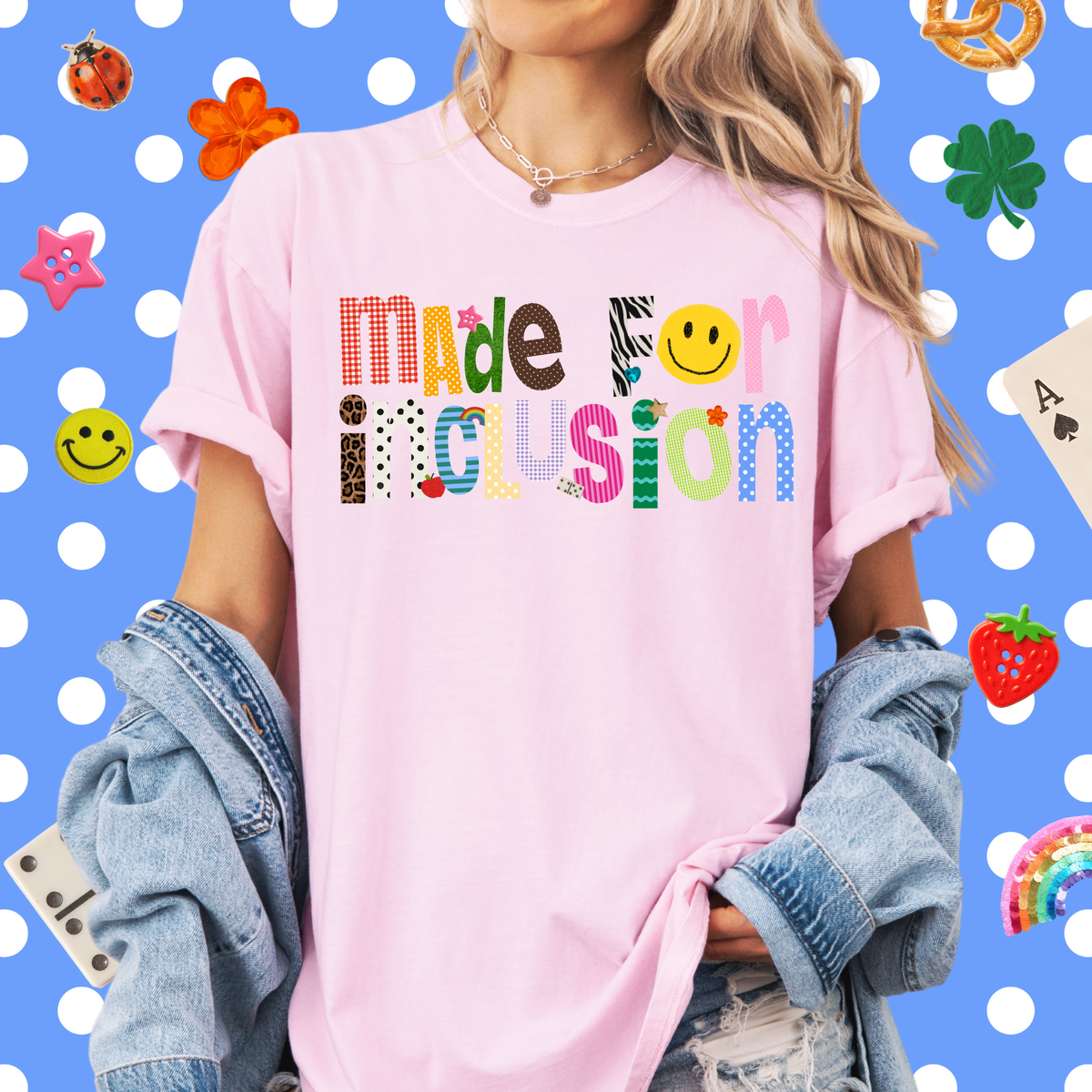 Patterned Made for Inclusion Tee