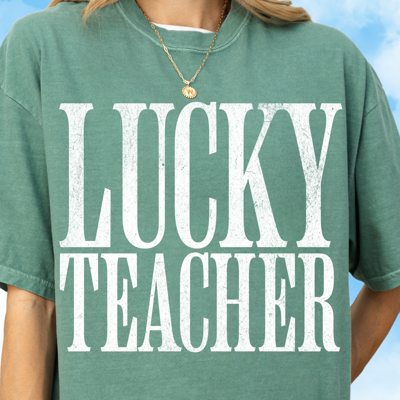 Lucky Teacher Tee