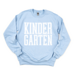 Kindergarten Varsity Crewneck Sweatshirt