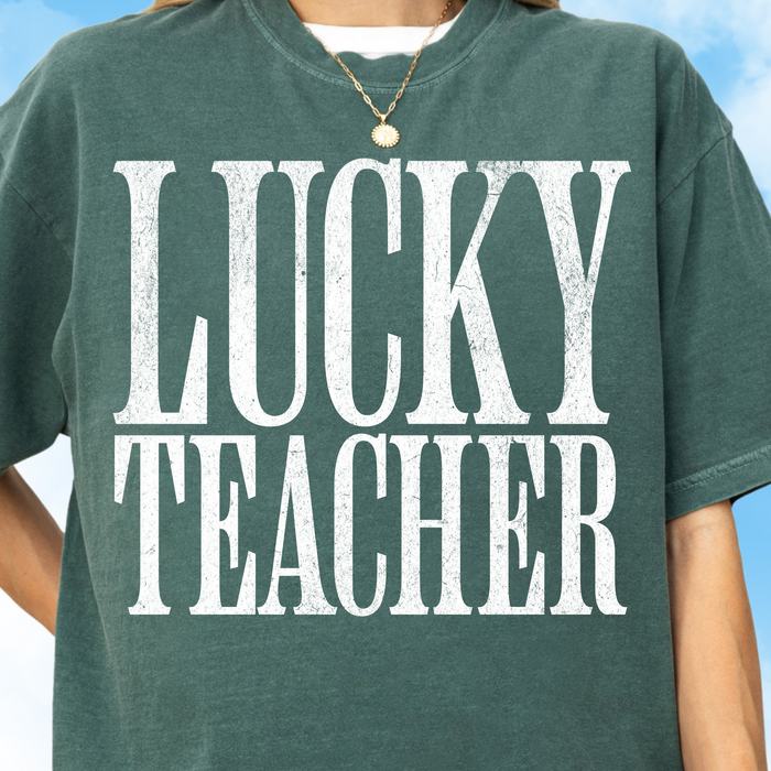 Lucky Teacher Tee