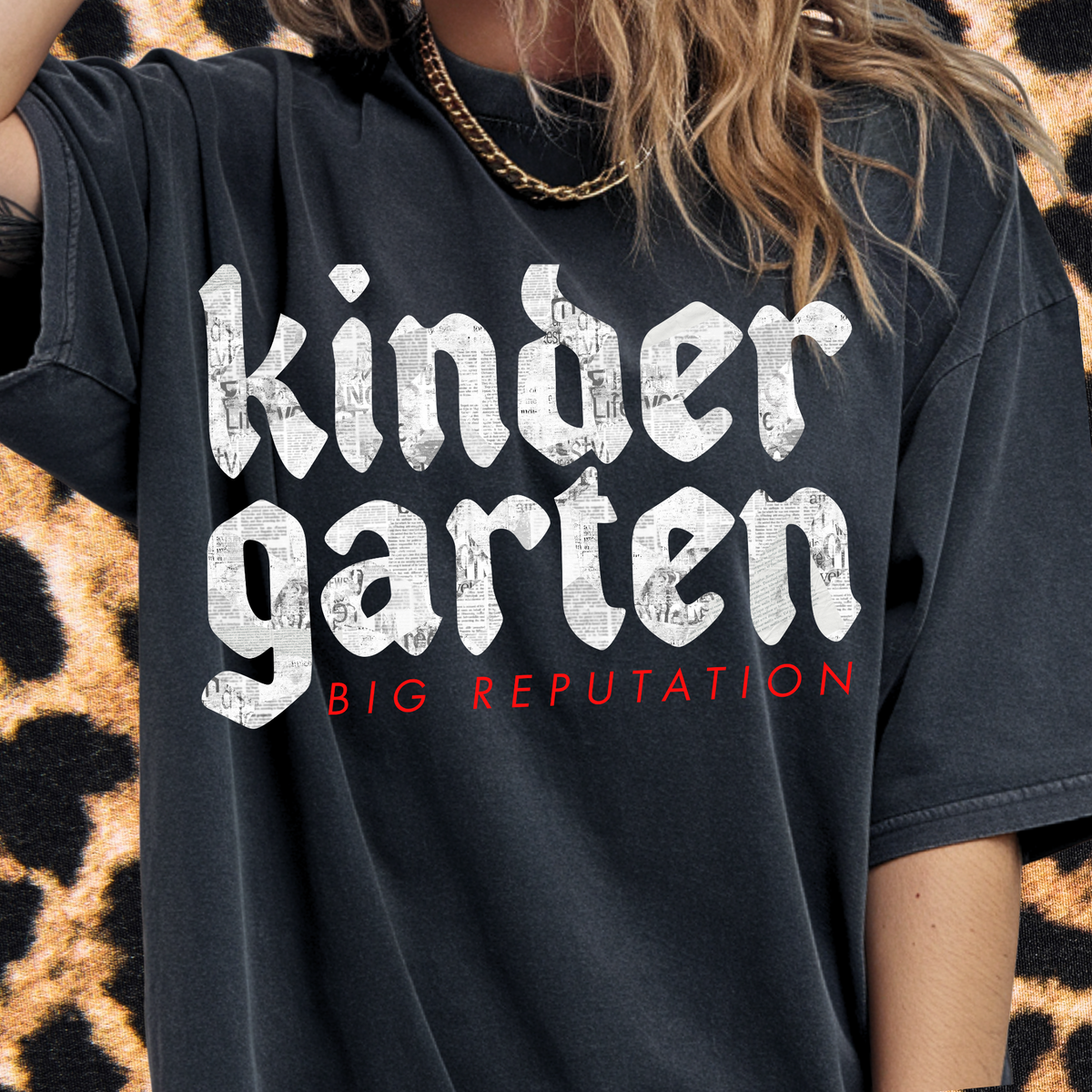 Kindergarten Rep Tee FRONT ONLY