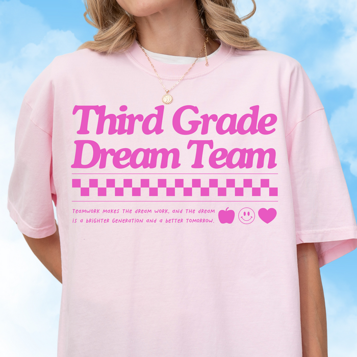 Third Grade Dream Team Tee