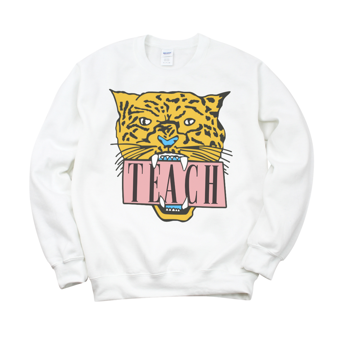 Designer TEACH Crewneck Sweatshirt