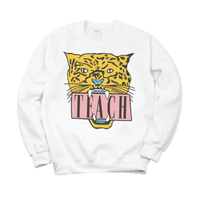 Designer TEACH Crewneck Sweatshirt