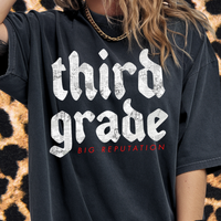 Third Grade Rep Tee FRONT ONLY