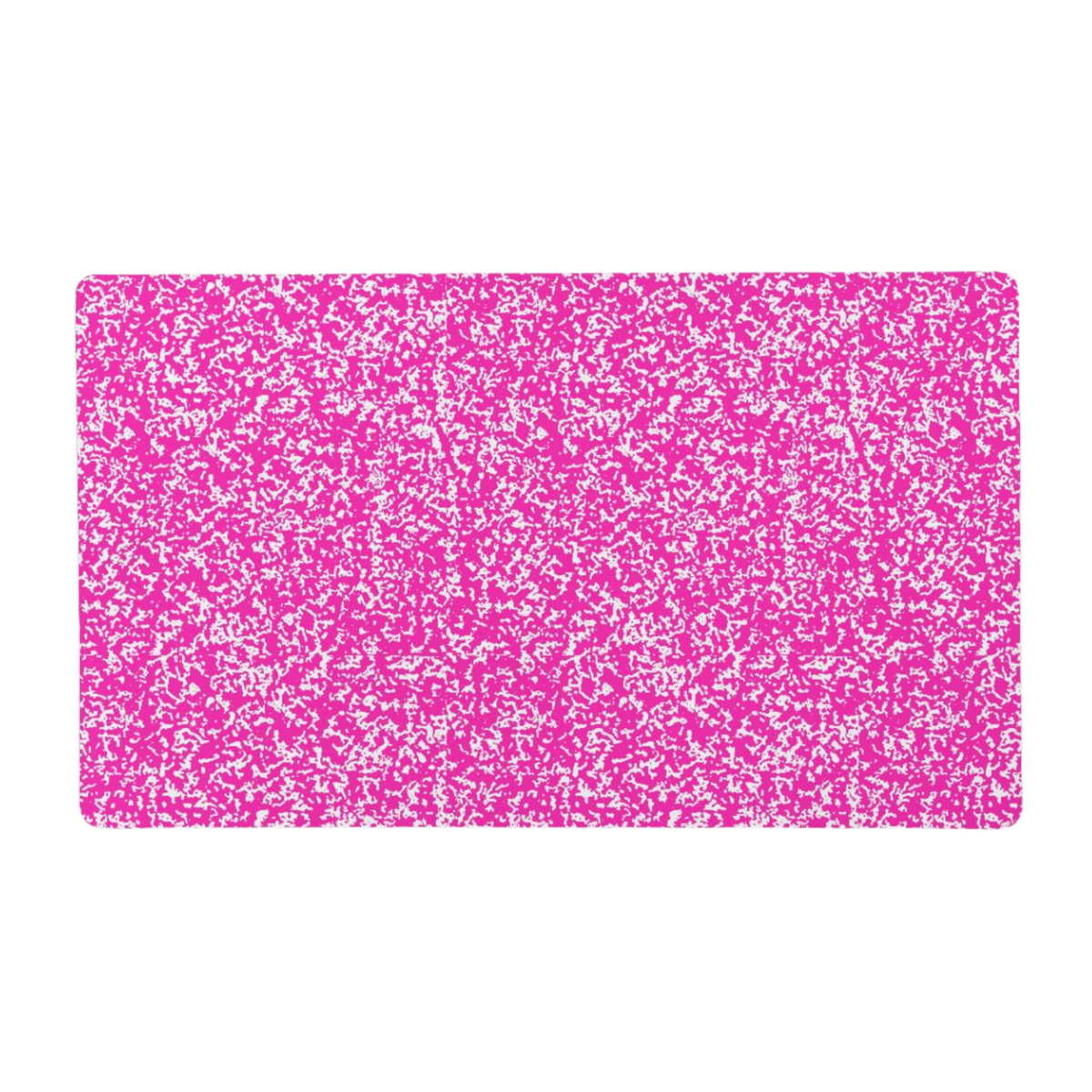 Classic Pink Composition Desk Mat