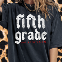 Fifth Grade Rep Tee FRONT ONLY