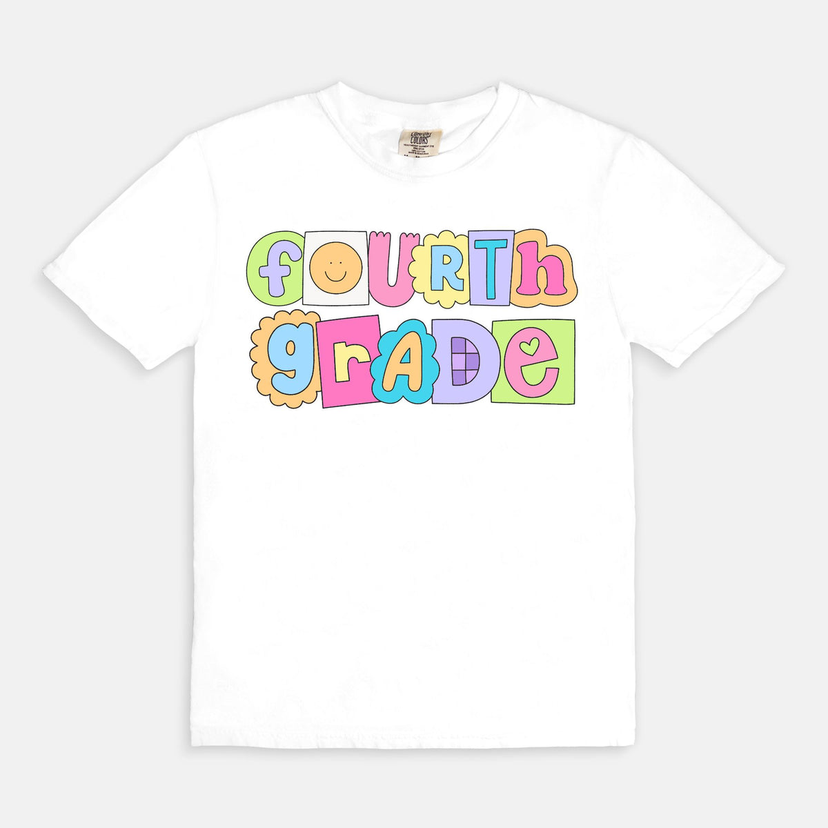 Fourth Grade Scrappy Tee