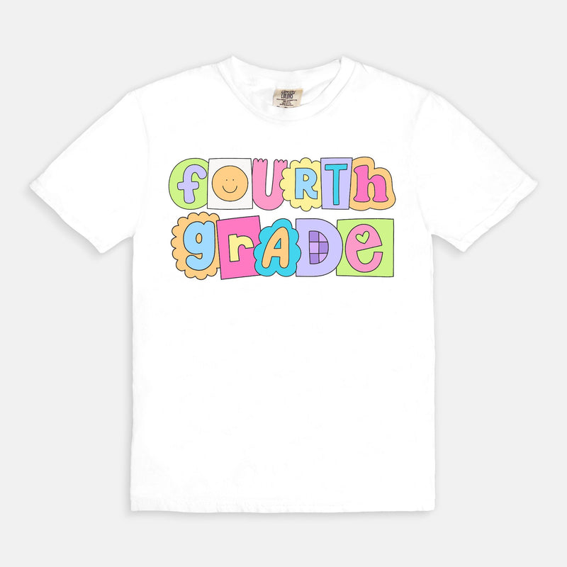 Fourth Grade Scrappy Tee