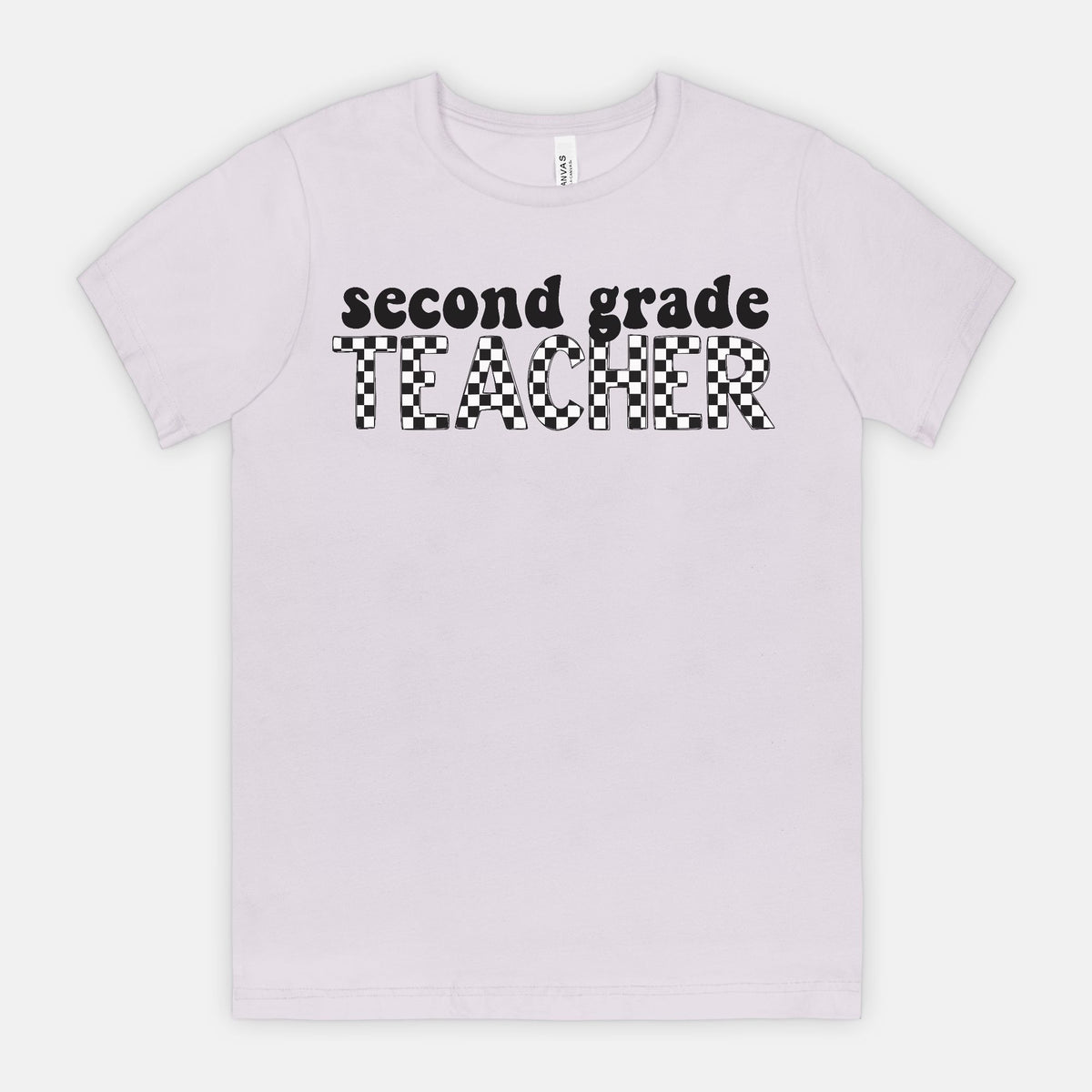 Checkered Second Grade Tee