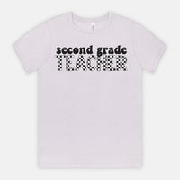 Checkered Second Grade Tee