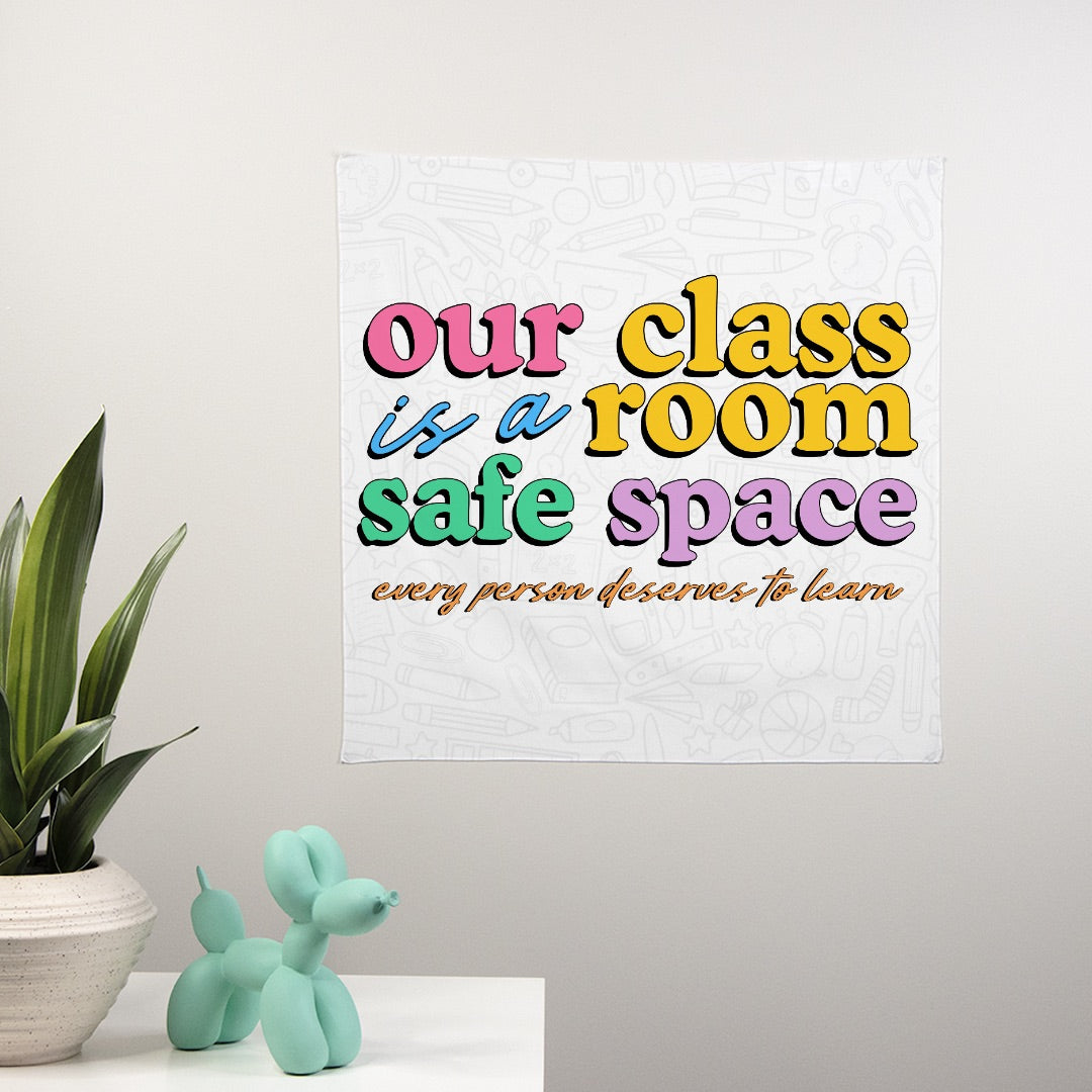 Safe Space Wall Banner