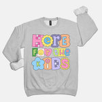 Here For The Kids Crewneck Sweatshirt
