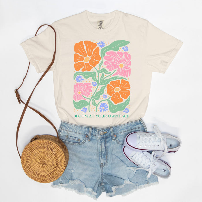 Bloom at Your Own Pace Tee