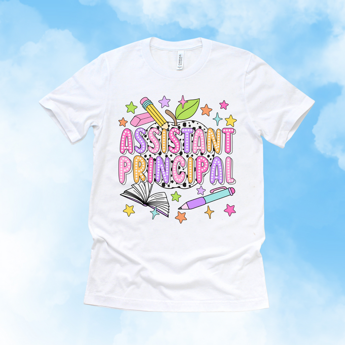 Bright + Spotty Assistant Principal Tee