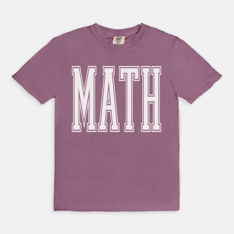 Math Varsity Tee