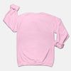Pink Monochrome Pumpkin Crewneck Sweatshirt