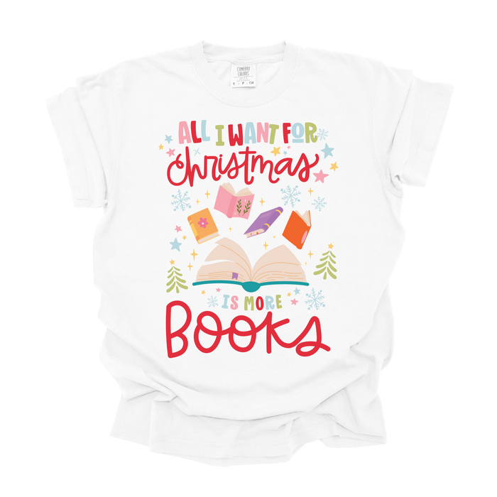 A Bookish Christmas Tee