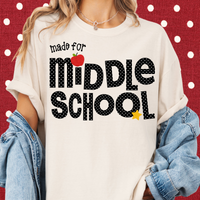 Dotted Made for Middle Tee