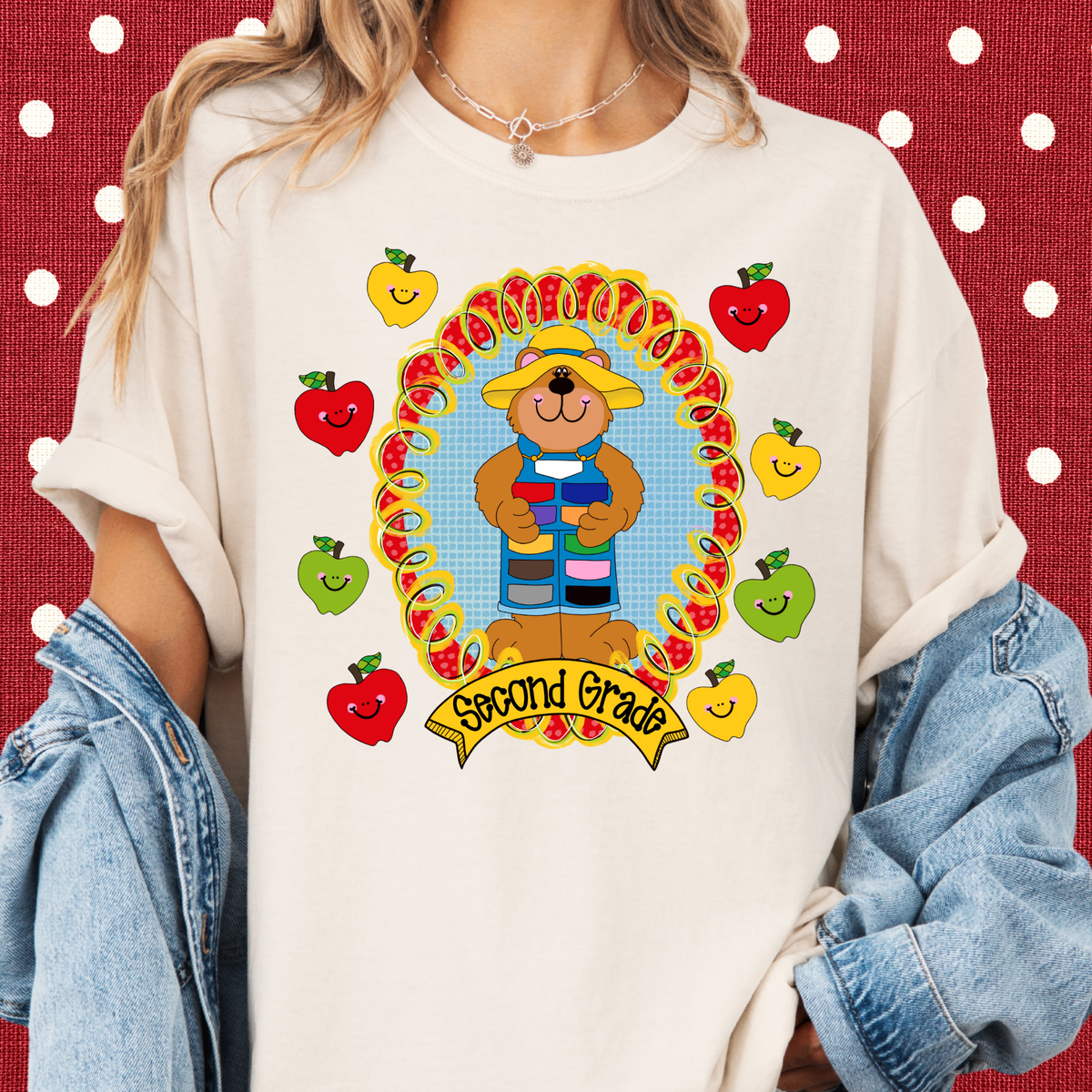 Beary Ready for Second Grade Tee