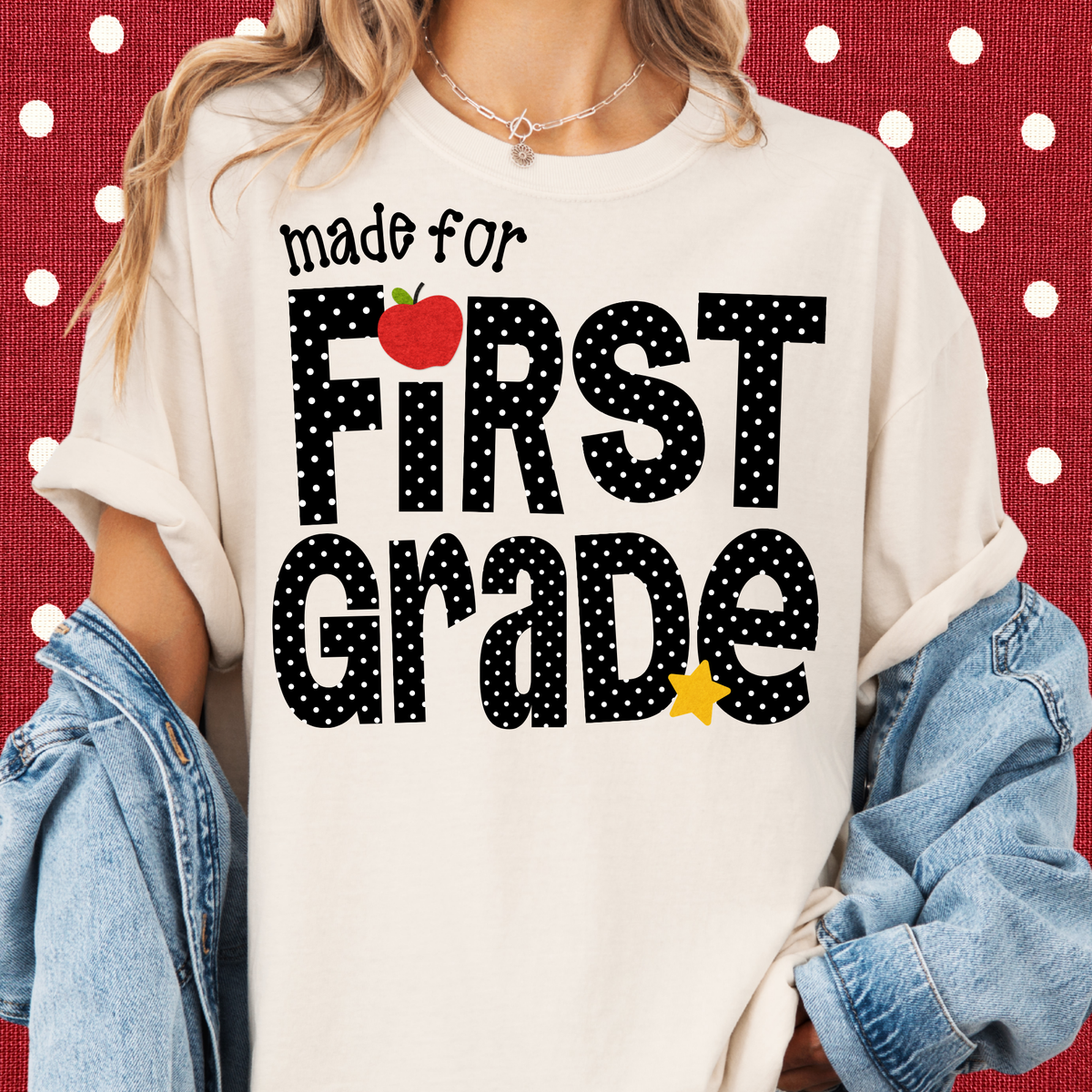 Dotted Made for First Tee