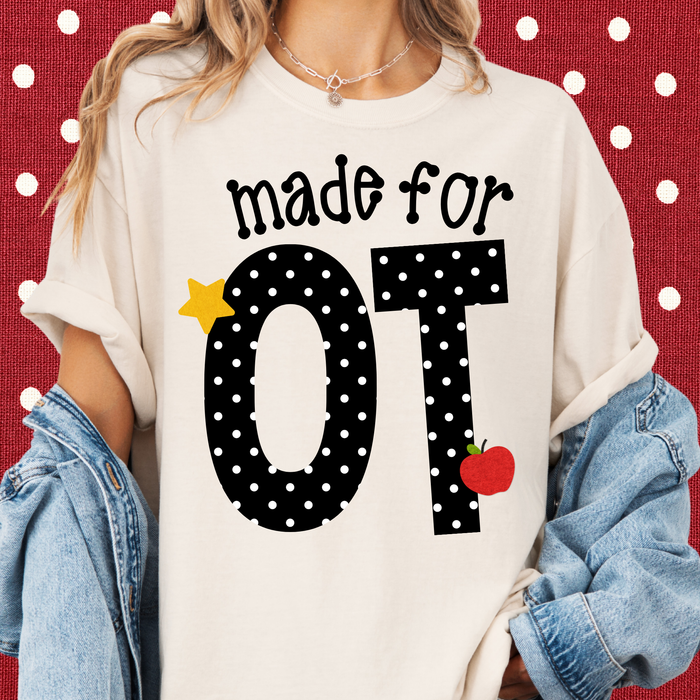 Dotted Made for OT Tee