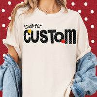 CUSTOM Dotted Tee